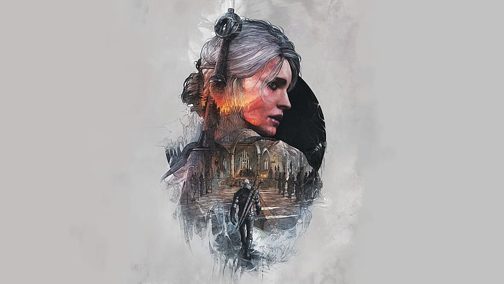 The Witcher 3: Wild Hunt, Cirilla Fiona Elen Riannon, Geralt of Rivia