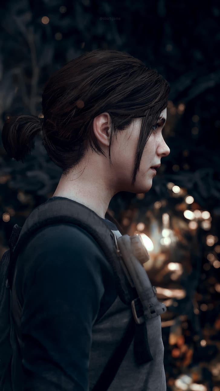 Ellie The Last of Us II 4K Ultra HD Mobile Wallpaper