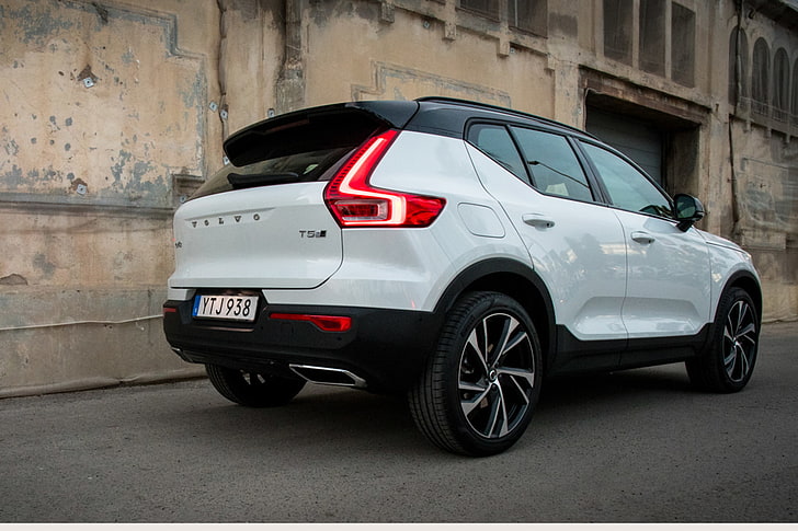 volvo, xc40, mode of transportation, motor vehicle, car, architecture, HD wallpaper
