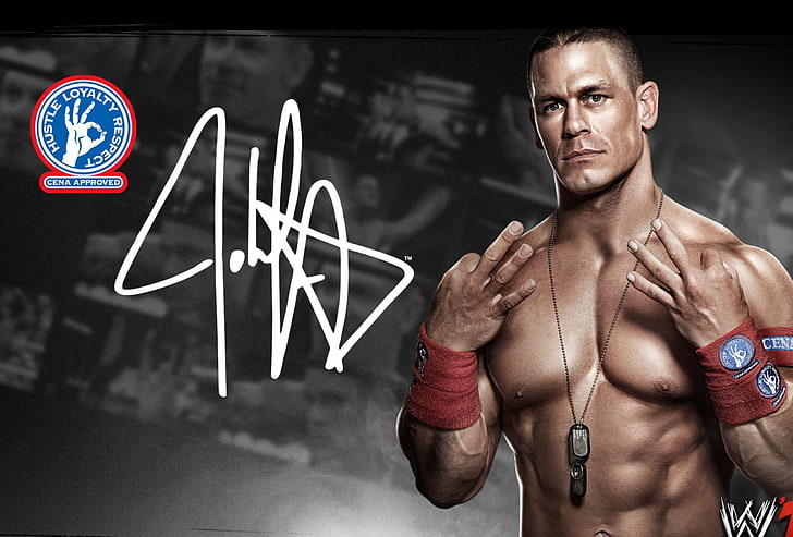 WWE John Cena, John Cena wallpaper, super star, shirtless, muscular build, HD wallpaper