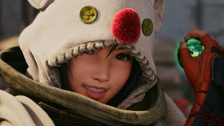 Yuffie Kisaragi, Final Fantasy VII: Remake, FF7R, Moogle, 4K