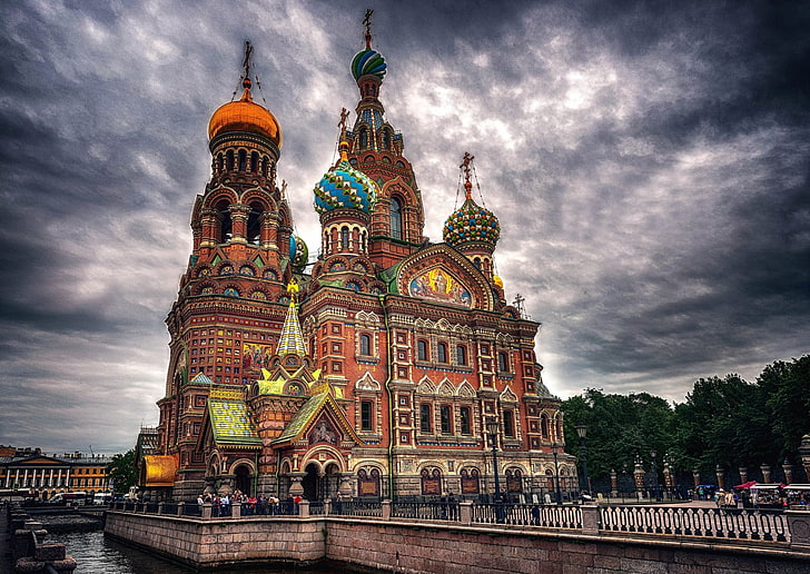 Cathedrals, Church Of The Savior On Blood, Architecture, Religious, HD wallpaper