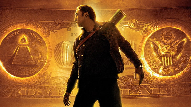 Nicolas Cage, National Treasure: Book of Secrets, movies, three quarter length, HD wallpaper