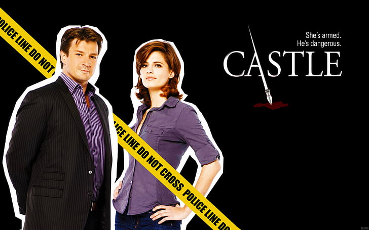 TV Show, Castle, Castle (TV Show), Kate Beckett, Nathan Fillion, HD wallpaper