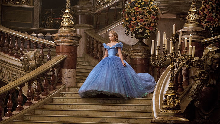 HD wallpaper: Cinderella, Lily James, Disney Princess, 4K | Wallpaper Flare