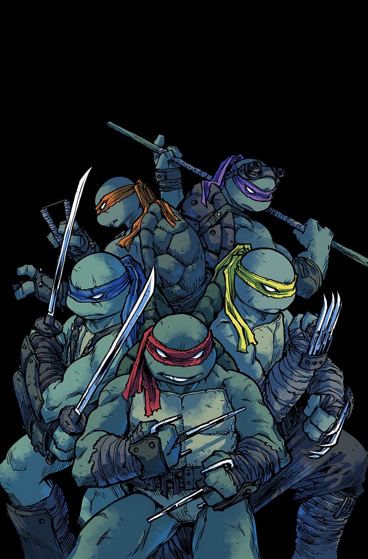 Mutant Ninja Turtles dark donatelo hero leonardo michalanjelo mutant  ninja HD phone wallpaper  Peakpx