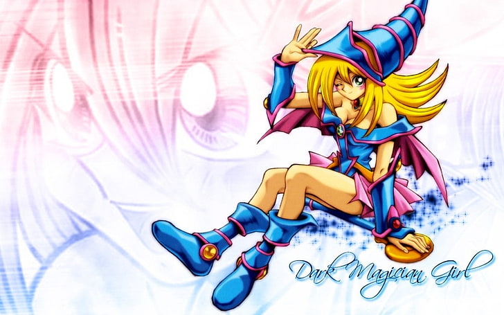 HD wallpaper: Yu-Gi-Oh!, Dark Magician Girl, multi colored, representation  | Wallpaper Flare