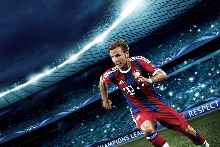 Bayern Munchen, Bayern Munich, Mario Götze, Pro Evolution Soccer 2015, HD wallpaper