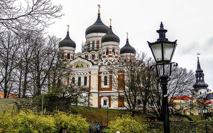 Riga, Tallinn, Helsinki, Tallinn Building The Russian Orthodox Church 2560×1600, HD wallpaper