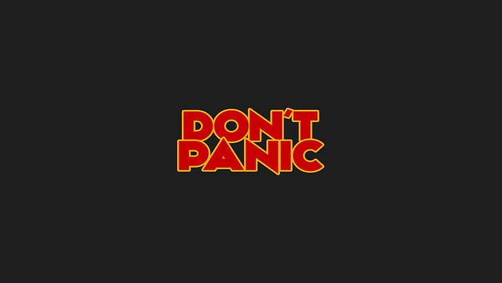 quote, The Hitchhiker's Guide to the Galaxy, communication, HD wallpaper
