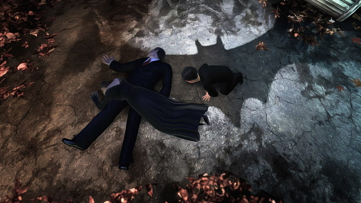 game application scene, Batman, Joker, Batman: Arkham Asylum, HD wallpaper
