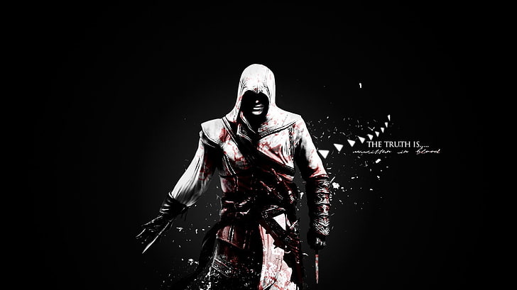 Assassin's Creed wallpaper, Ezio Auditore da Firenze, video games, HD wallpaper