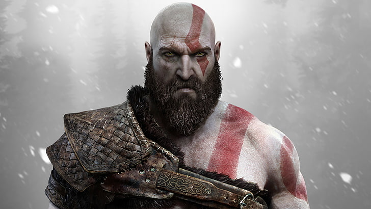God Of War Kratos digital wallpaper, god of war 4, video games HD wallpaper