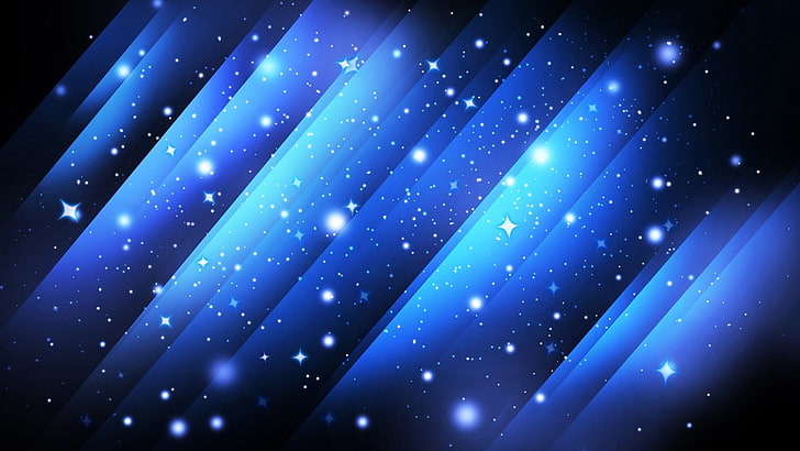 blue glitters digital wallpaper, line, obliquely, light, shine