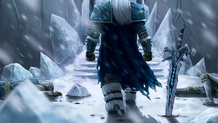 Word Of Warcraft wallpaper, World of Warcraft, Lich King, video games