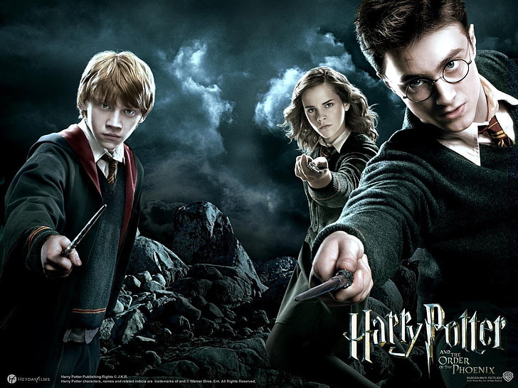 Harry Potter and the Order of the Phoenix, group of people, men, HD wallpaper