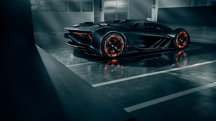 Lamborghini, Lamborghini Terzo Millenio, supercars, Faster Than Light, HD wallpaper