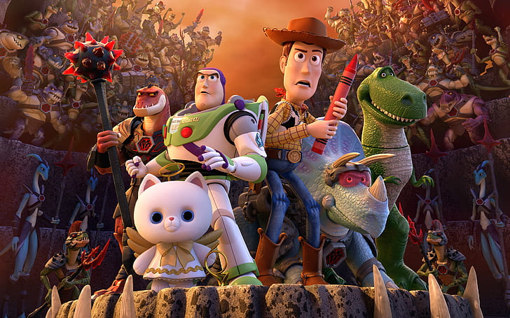 Toy Story That Time Forgot, toy story, HD wallpaper