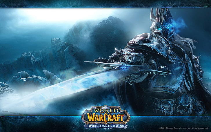 World of Warcraft Arthas wallpaper, WoW, Lich King, underwater