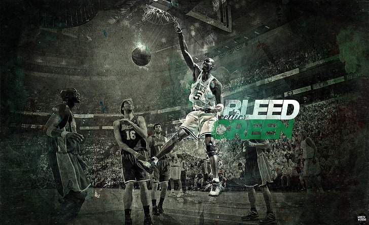 Sport, Basketball, Boston, NBA, Celtics, The Celtics, Kevin Garnett, HD wallpaper