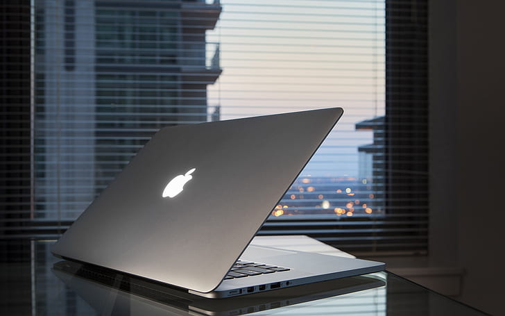 HD wallpaper: Apple MacBook On Desk, building, laptop, MacBook Pro |  Wallpaper Flare