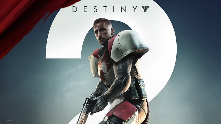 Destiny 2 digital poster, Titan, 4K, 8K, HD wallpaper