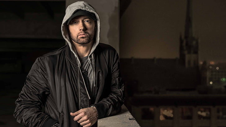 Eminem, American rapper, 4K