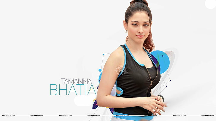 actress, babe, bhatia, bollywood, model, tamanna, HD wallpaper