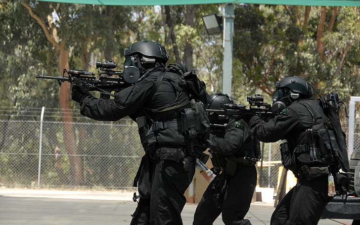army swat australian military counter terrorism 1920x1200  Aircraft Military HD Art