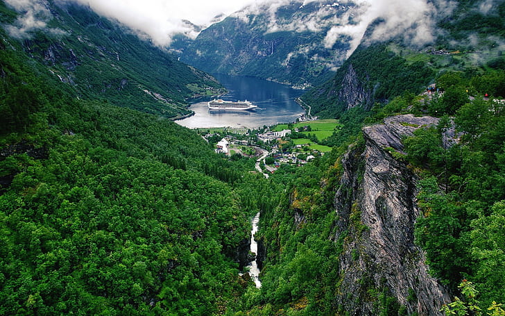 Norway, nature, Geiranger