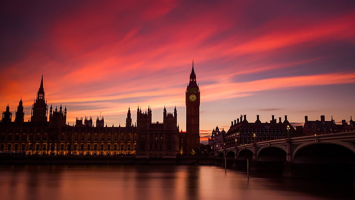 Westminster thames river london-High Quality Wallp.., architecture, HD wallpaper