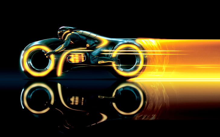 Tron Legacy Lightcycle, HD wallpaper