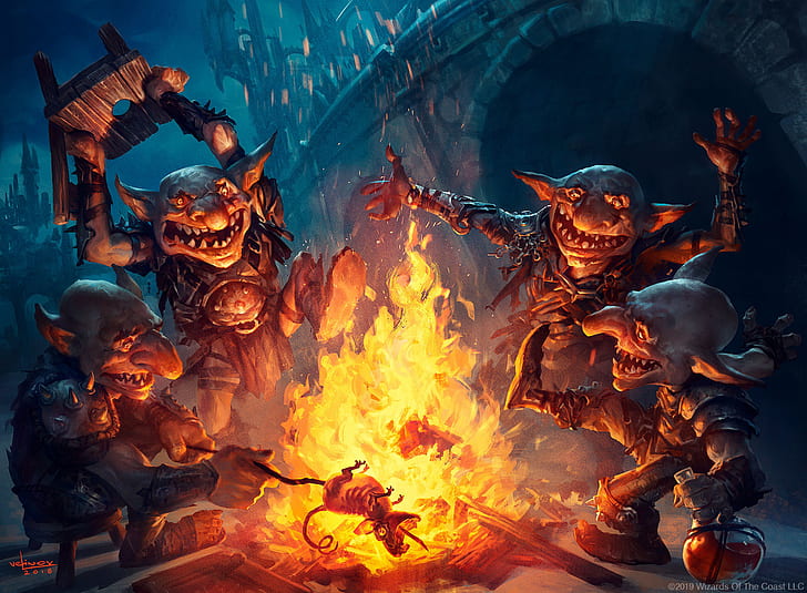 Game, Magic: The Gathering, Goblin, HD wallpaper