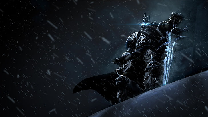 Arthas, Frostmourne, World of Warcraft: Wrath of the Lich King, HD wallpaper