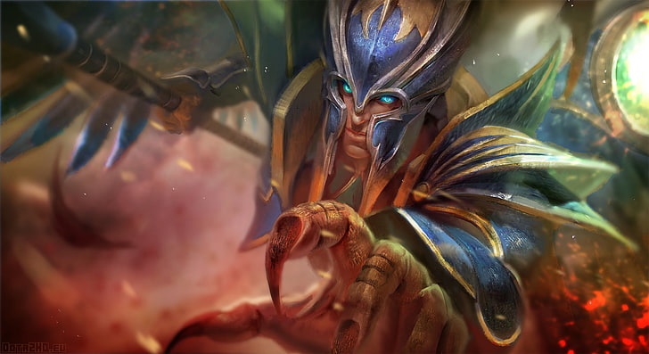DOTA 2 Skywrath, skywrath mage, cloud forged, art, abstract, multi Colored, HD wallpaper