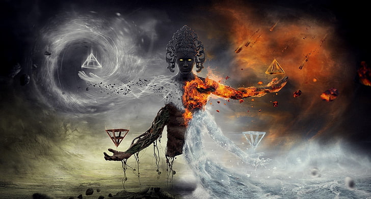 The Five Elements by Gameshreder 5 elements HD wallpaper  Pxfuel