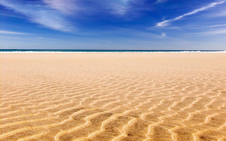 Sea Of S, desert, sand, 3d and abstract, HD wallpaper