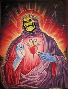 HD wallpaper: Skeletor, Jesus Christ, propaganda, crossover, humor, artwork  | Wallpaper Flare