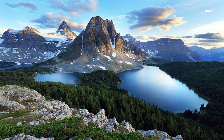 Mountain, 1980x1200, images of mountains and lakes, mountains  hd