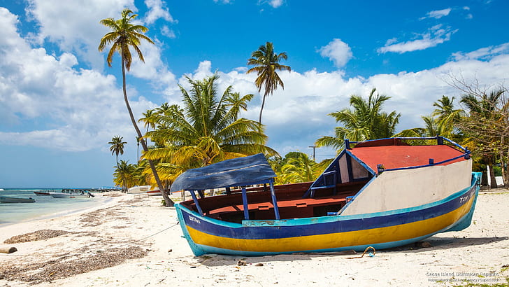 Saona Island, Dominican Republic, Islands, HD wallpaper