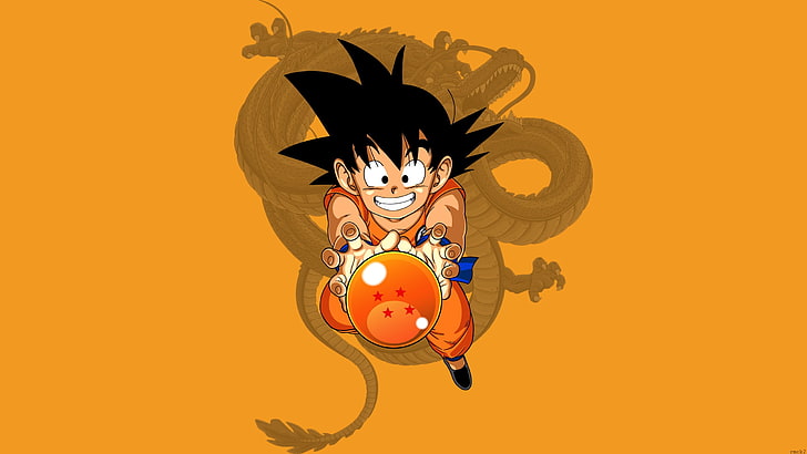 Goku illustration, Dragon Ball, Dragon Ball Z, Son Goku, Kid Goku