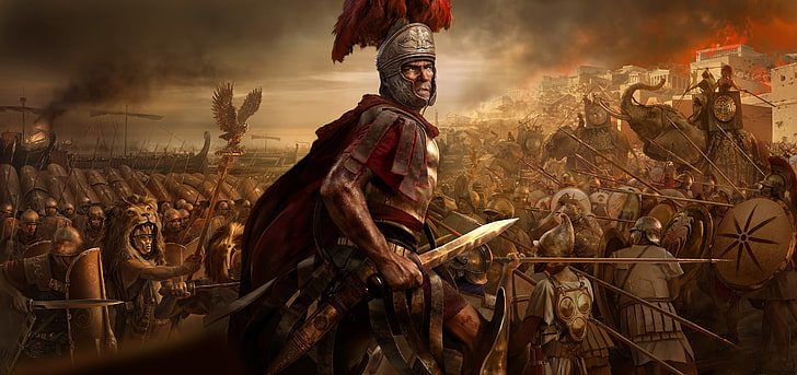 Gladiator screenshot, Rome: Total War, clothing, history, people, HD wallpaper