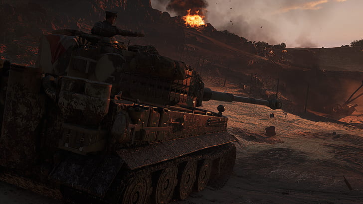 Battlefield V, screen shot, tank, RTX
