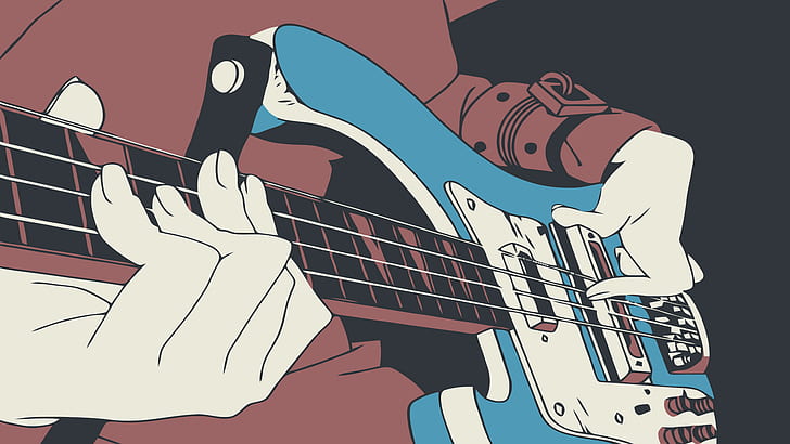Wallpaper music guitar anime girl images for desktop section арт   download