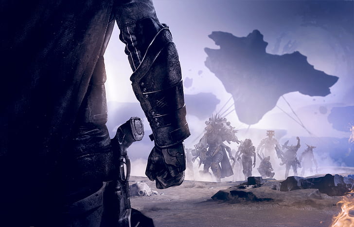 E3 2018, Destiny 2: Forsaken, 8K, poster, HD wallpaper