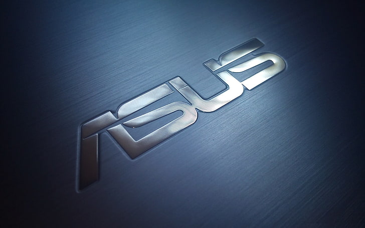 Asus logo, metal, close-up, no people, safety, indoors, security