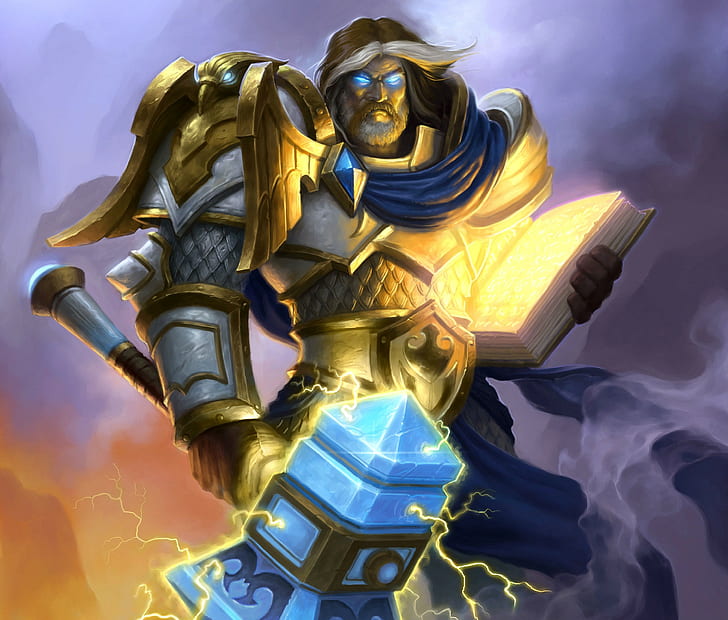 video games, Hearthstone: Heroes of Warcraft, Uther the Lightbringer