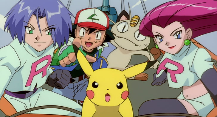 Movie, Pokémon: The Movie 2000, Ash (Pokémon), James (Pokémon), HD wallpaper