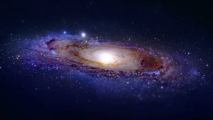 Galaxy Stars Tilt-Shift HD, space
