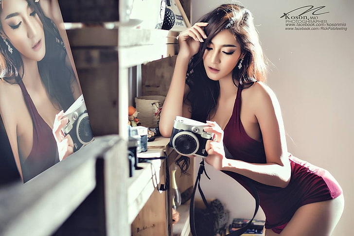 Koko Rosjares, Asian, Thailand, model, Koson Mio, women, photography themes